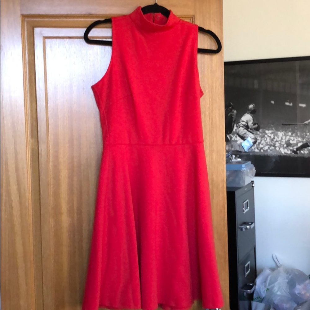 Red dress